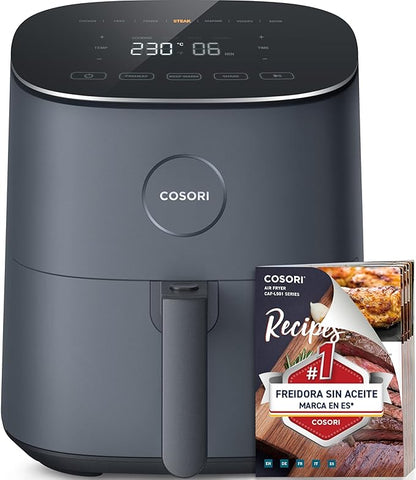 Pack Freidora de aire 6L 1200w + Libro 200 recetas